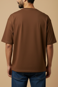 Espresso Brown - Drop Shoulder Tee