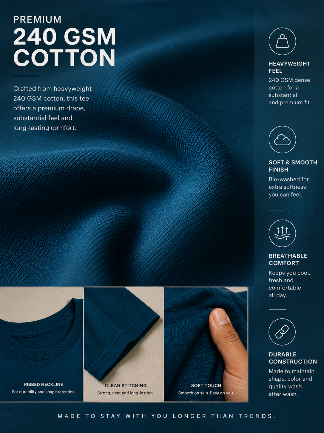 Urban Steel Oversized T-Shirt