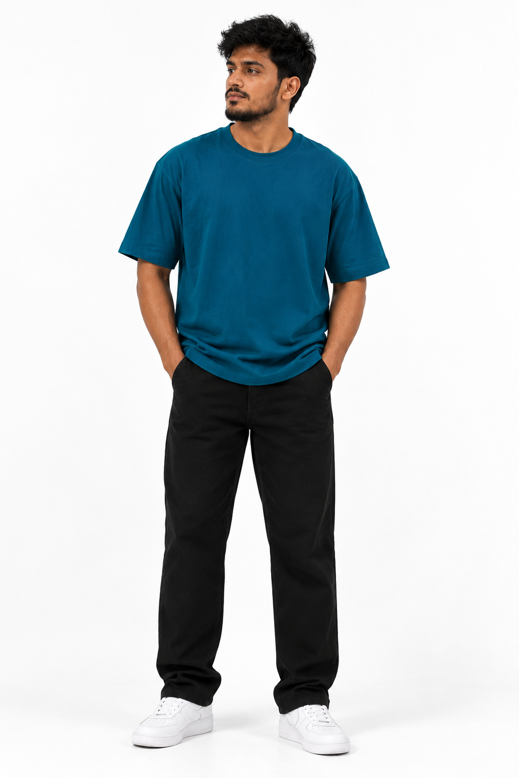 ALAGRAAG ESSENTIALS STEEL OVERSIZED TEE