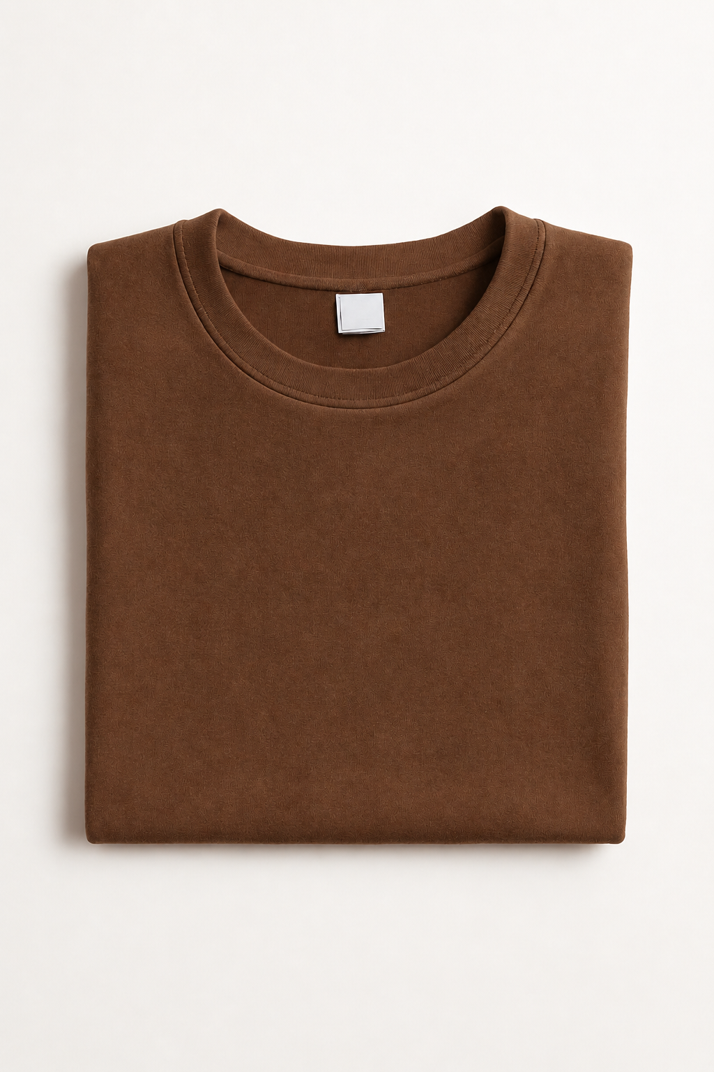 Mocha Drift Oversized T-Shirt