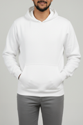 Men’s White Winter Hoodie – Frost State