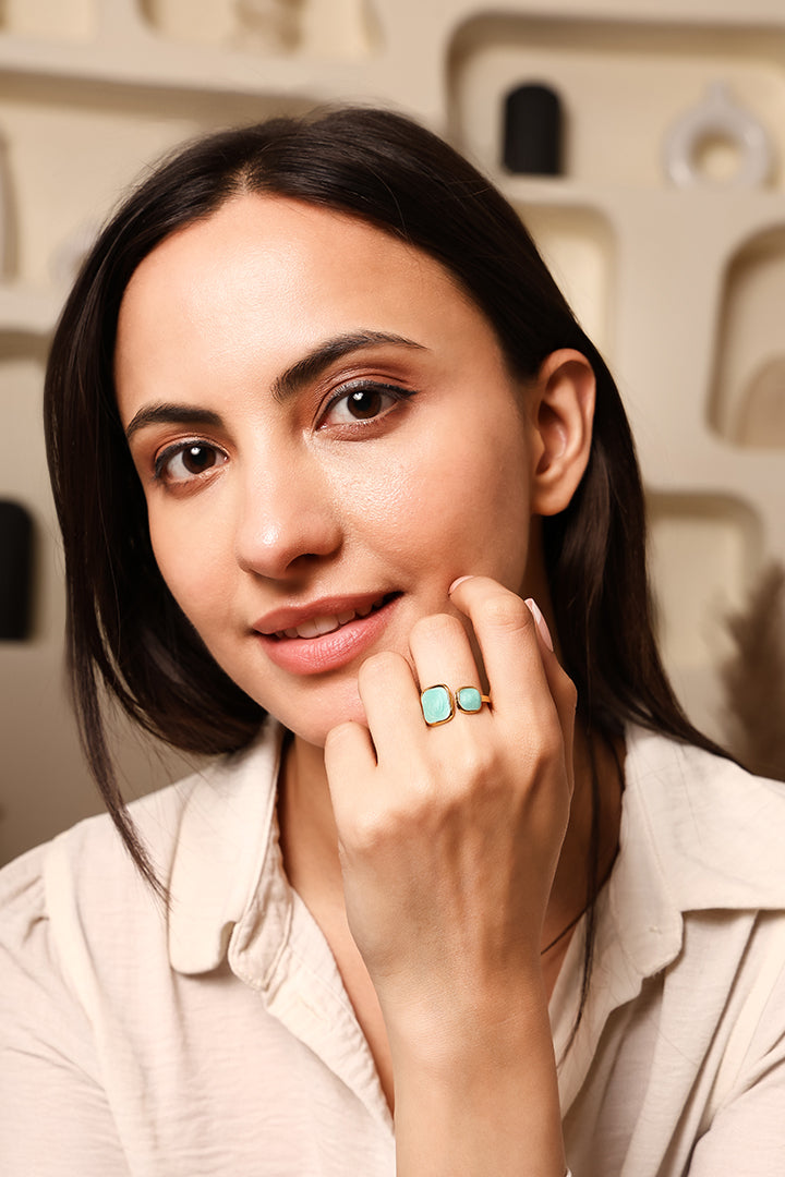 The Dual Wave | Signature Ring