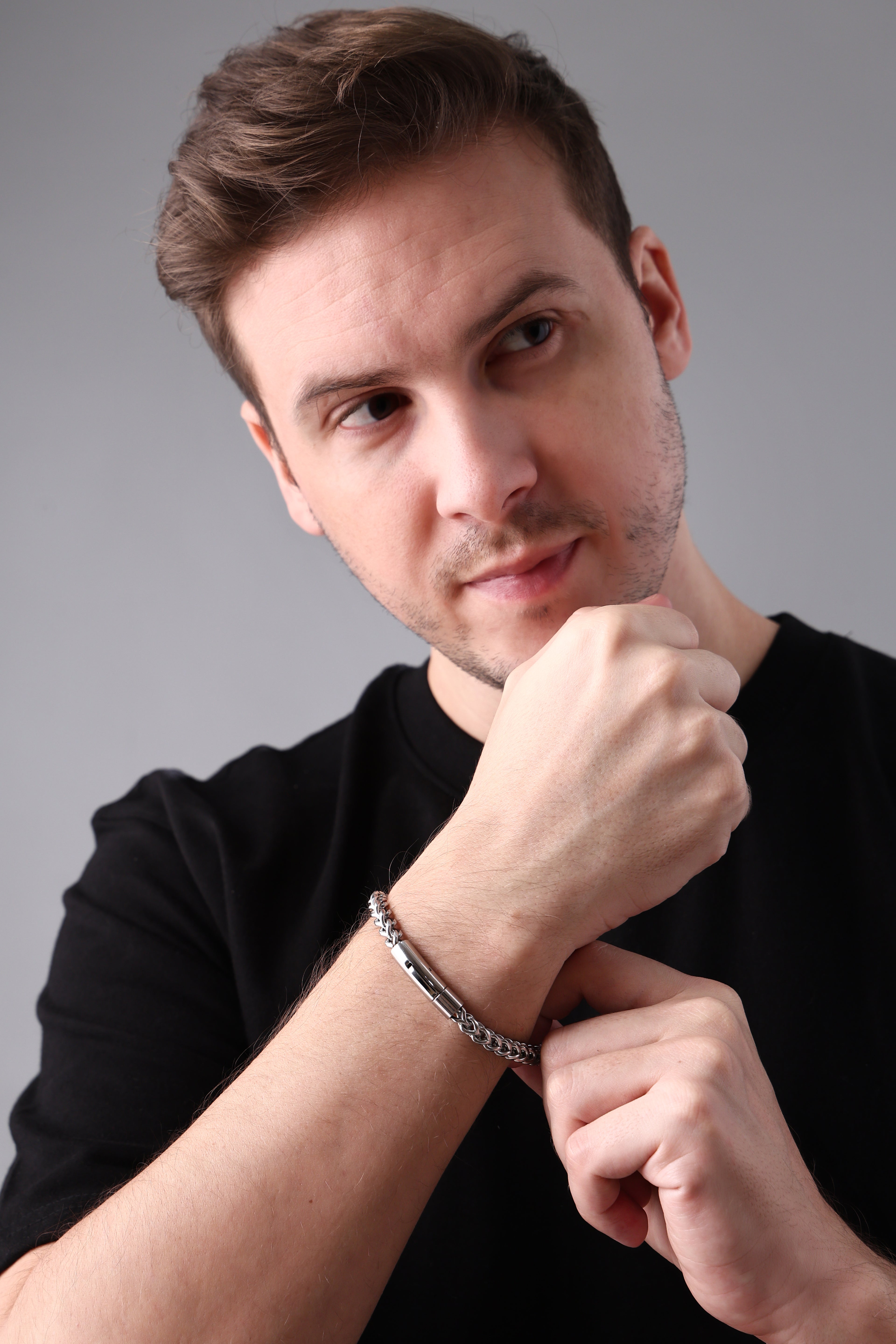 The Flow State | Stainless Steel Franco Link Bracelet