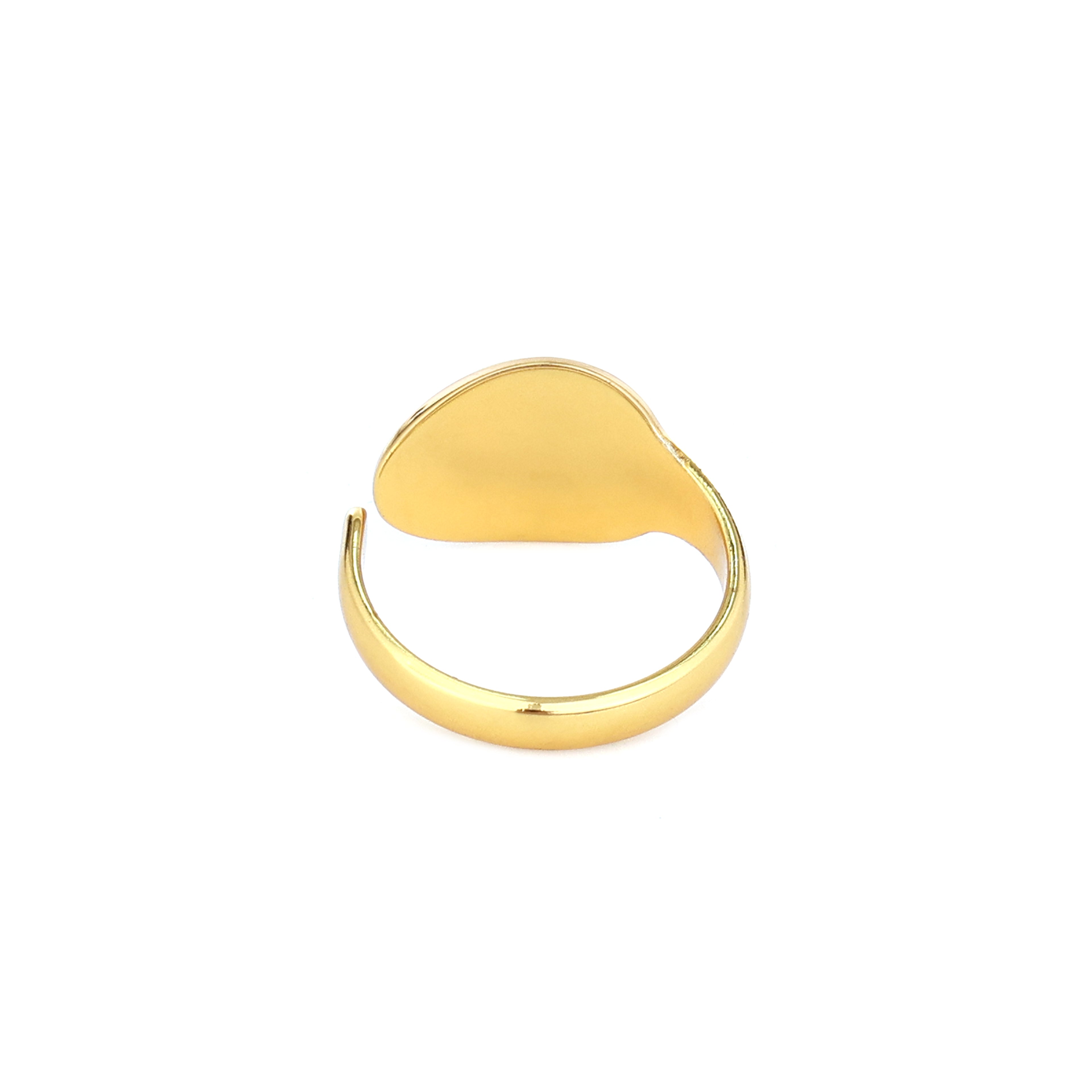 The Azure Wave | Adjustable Enamel Ring