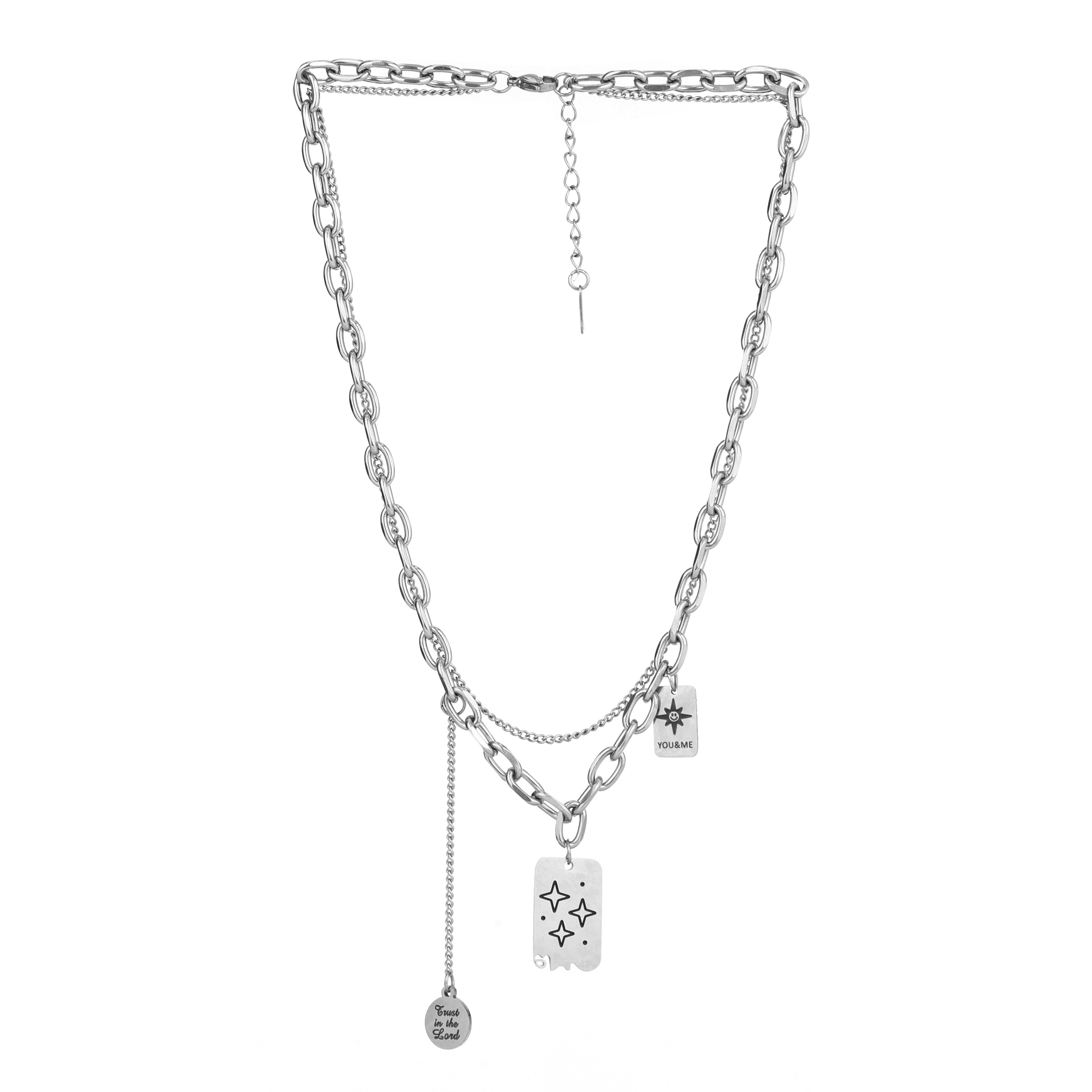 The Celestial Guide | Layered Multi-Charm Necklace