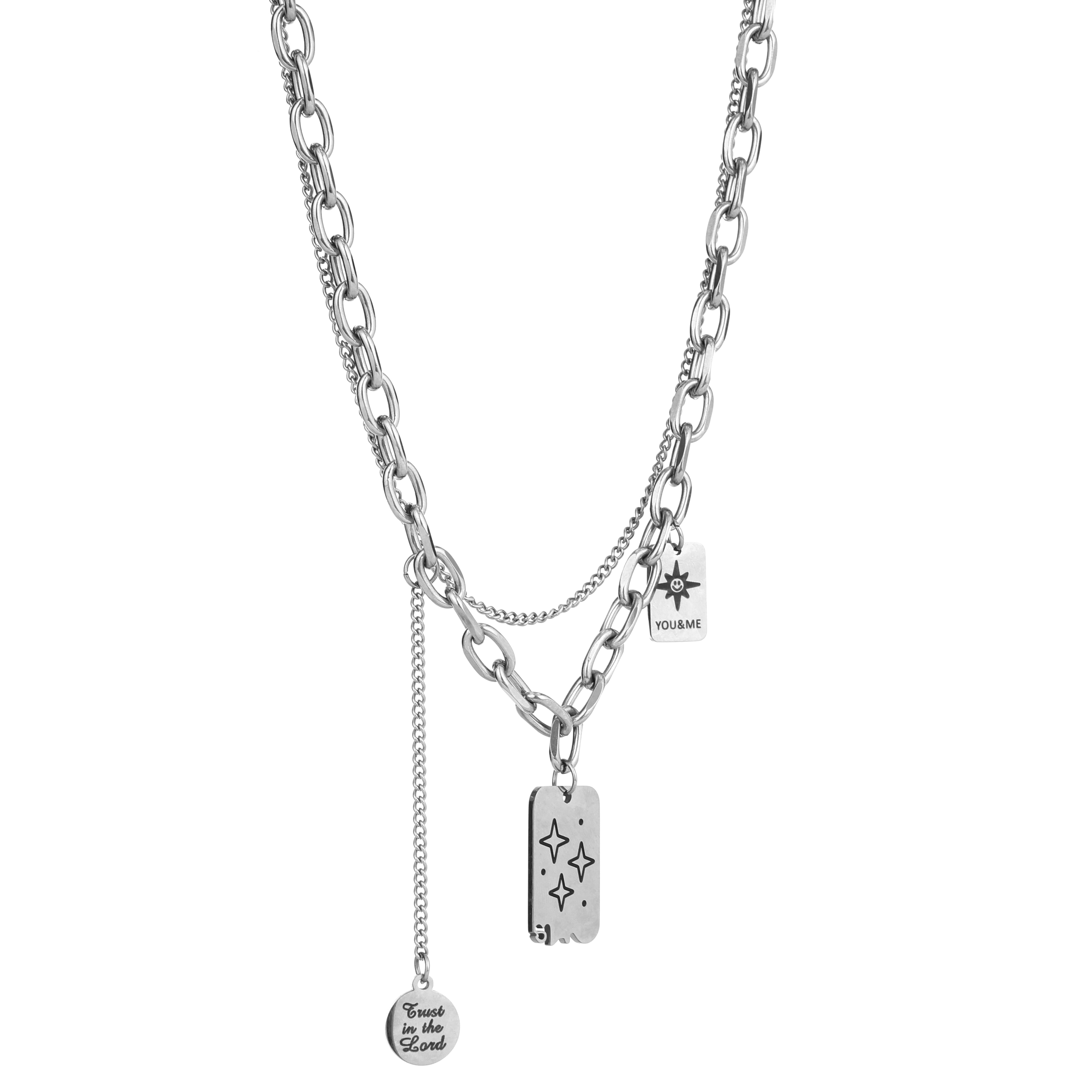 The Celestial Guide | Layered Multi-Charm Necklace