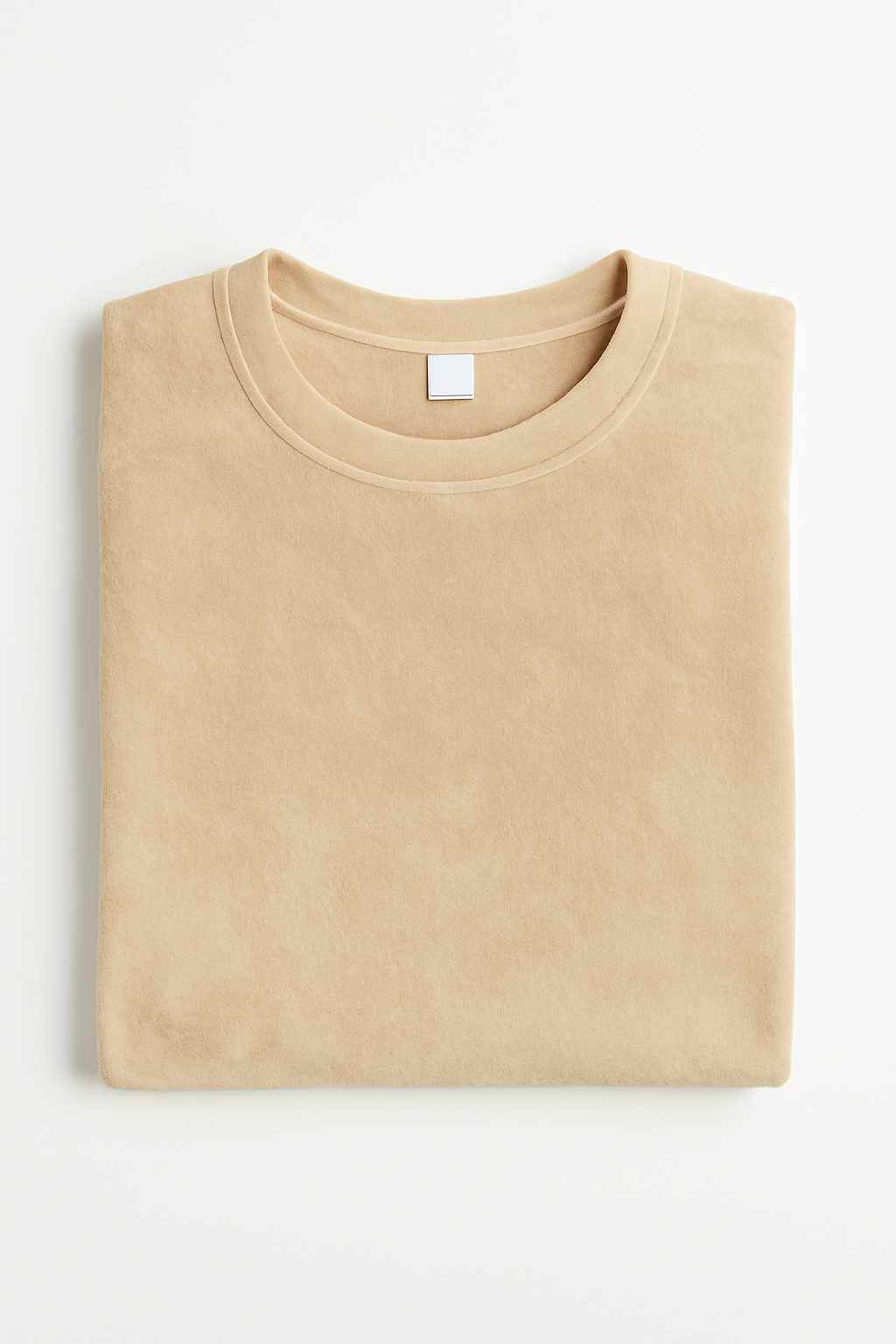 Sand Haze – Beige Oversized Tee