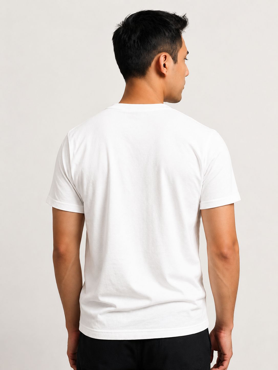 Everyday Edge – White Regular Tee