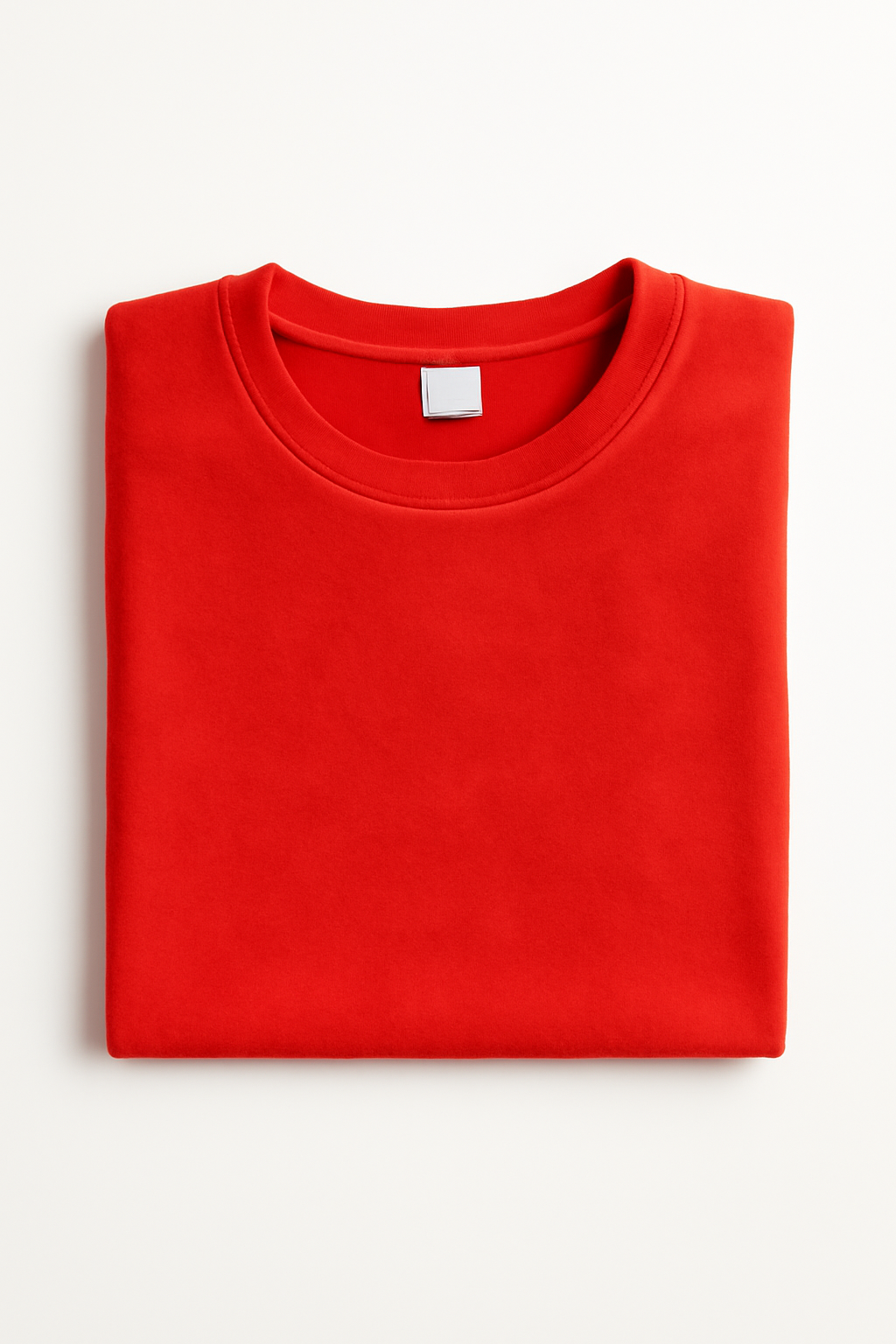 Streetwear Oversized T-Shirt - Bold Cherry Red
