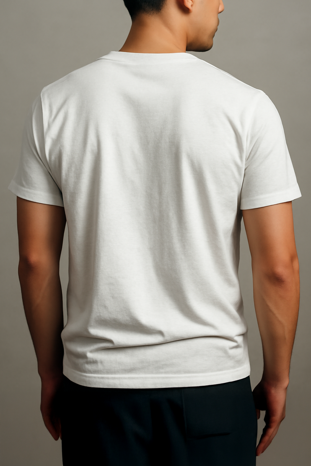 Everyday Edge – White Regular Tee