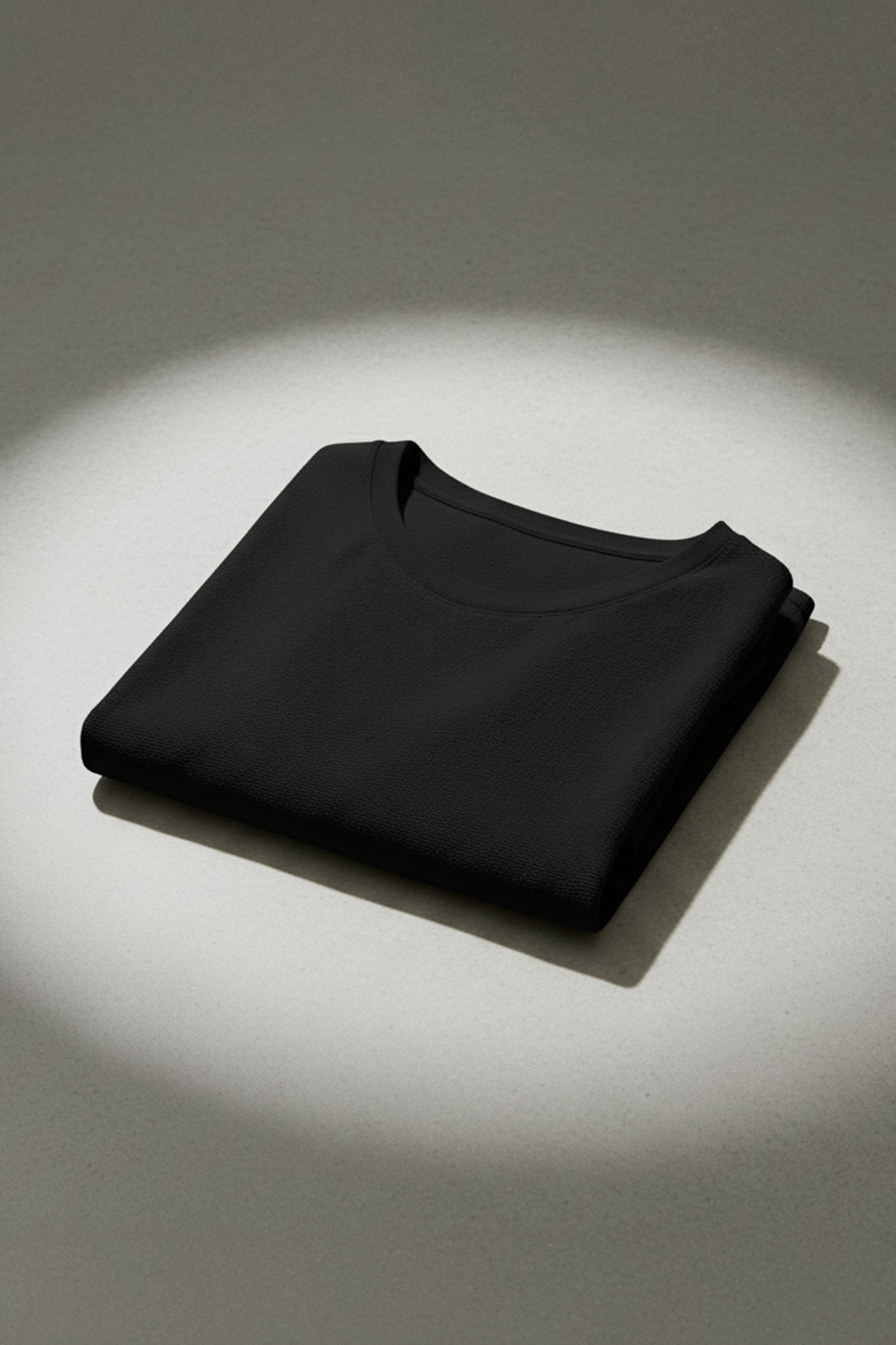 The Essential Black – Drop Shoulder Tee