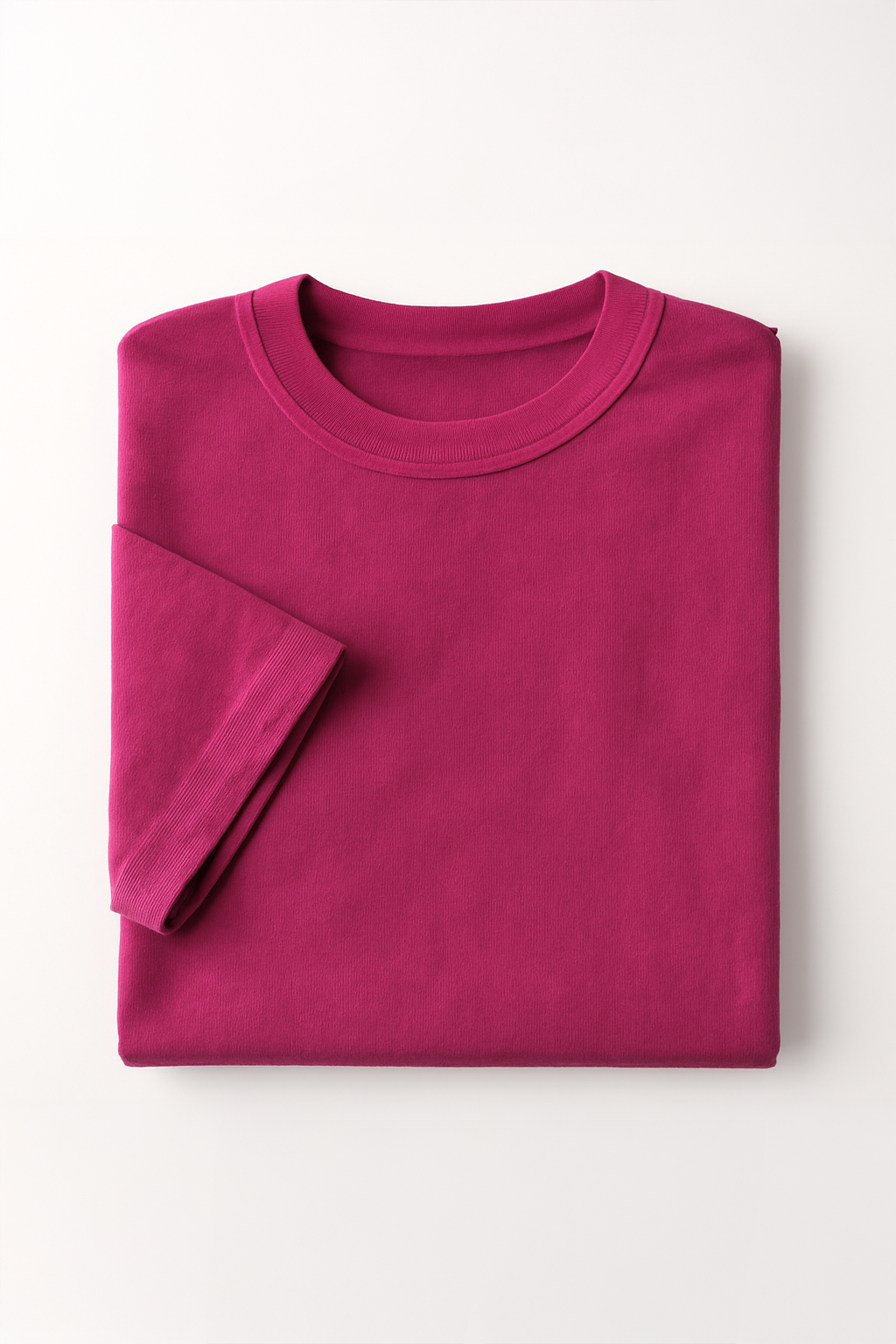 Deep Berry Oversized Tee