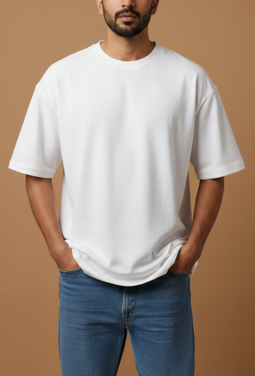 Blank Canvas White Oversized T-Shirt