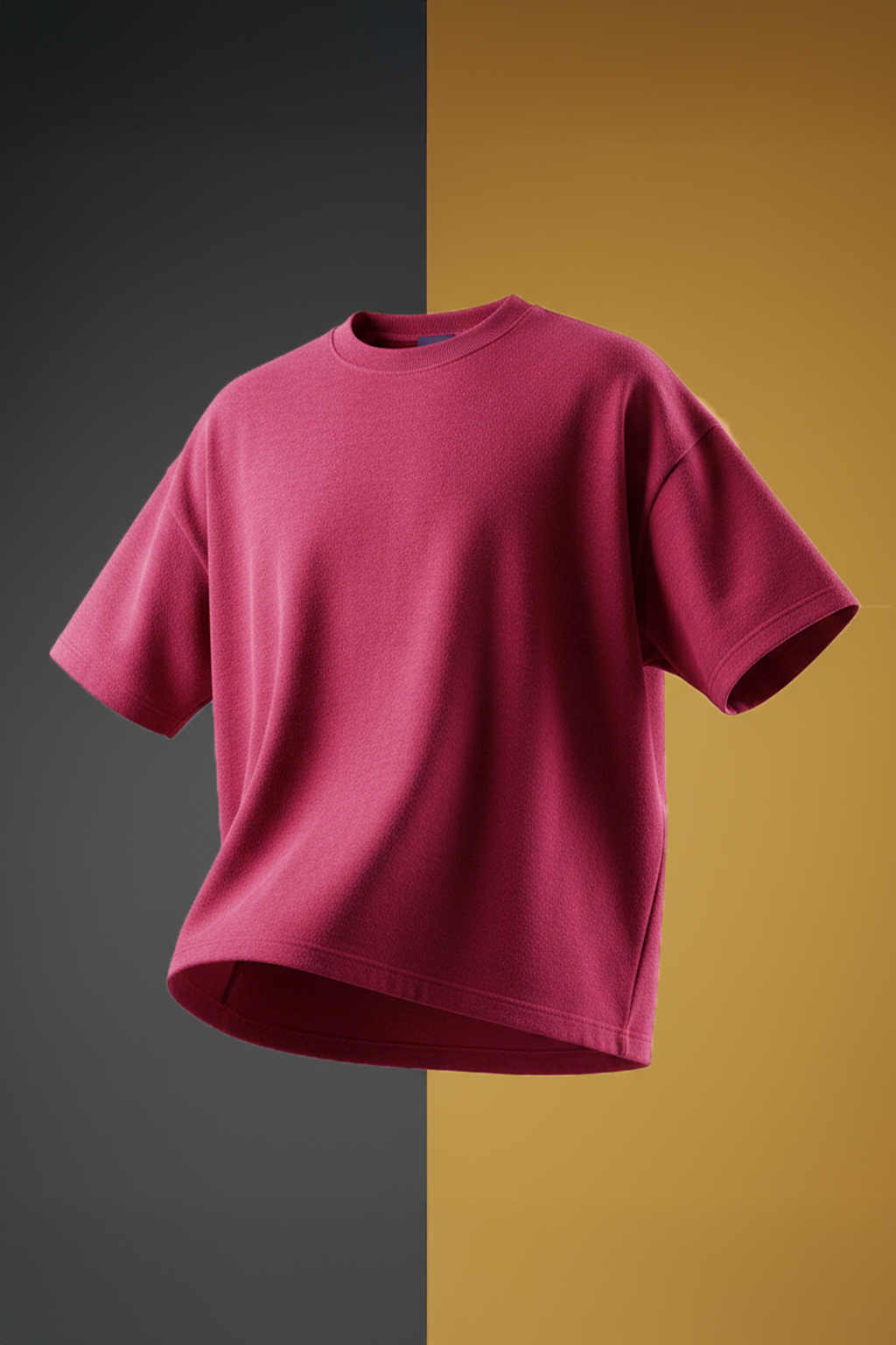 Deep Berry Oversized Tee